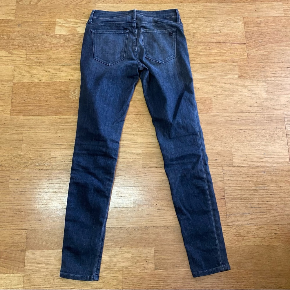 Black Orchid Dark Shadow Jude Mid Rise Super Skinny Jeans - Picture 4 of 9